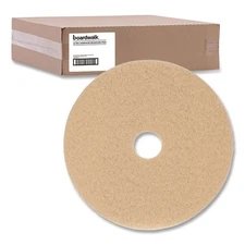 Boardwalk 4027ULT 27 in. Burnishing Floor Pads - Tan (5/Carton) New
