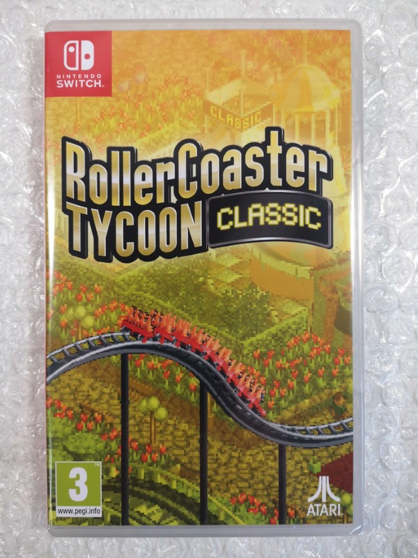 ROLLERCOASTER TYCOON CLASSIC SWITCH FR NEW (GAME IN ENGLISH/FRANCAIS/DE/ES/IT)