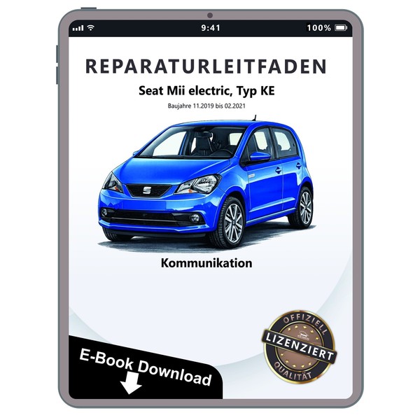 Seat Emii KE 2019-2021 Radio Navigation Kommunikation Reparaturleitfaden Ebook-image