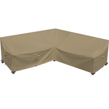 Heavy Duty Outdoor Sectional Sofa Cover - 100"X100" Waterproof 600D... Fast Ship
