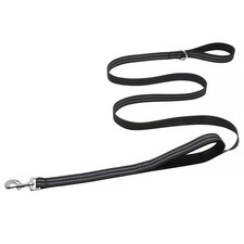 Heavy Duty Dog Leash 6 FT with 2 Padded Handles Reflective Nylon Double