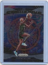 2024 Panini Prizm Fireworks Courtney Williams WNBA #7 Minnesota Lynx