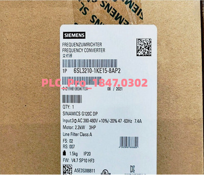 1PCS New Siemens 6SL3210-1KE15-8AP2 6SL32101KE158AP2  Fast delivery
