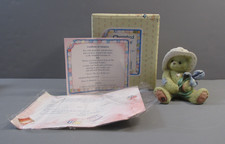 1996 Cherished Teddies "Iris" Girl with Iris Figurine - 202908