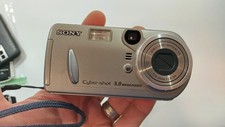 Sony DSC-P92 Digital Camera - Silver With Battery