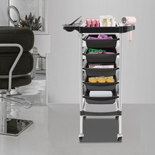 Friseurwagen 6 Etagen - Haar Salon Rollwagen Lagerung 36*85.5cm Trolley Cart
