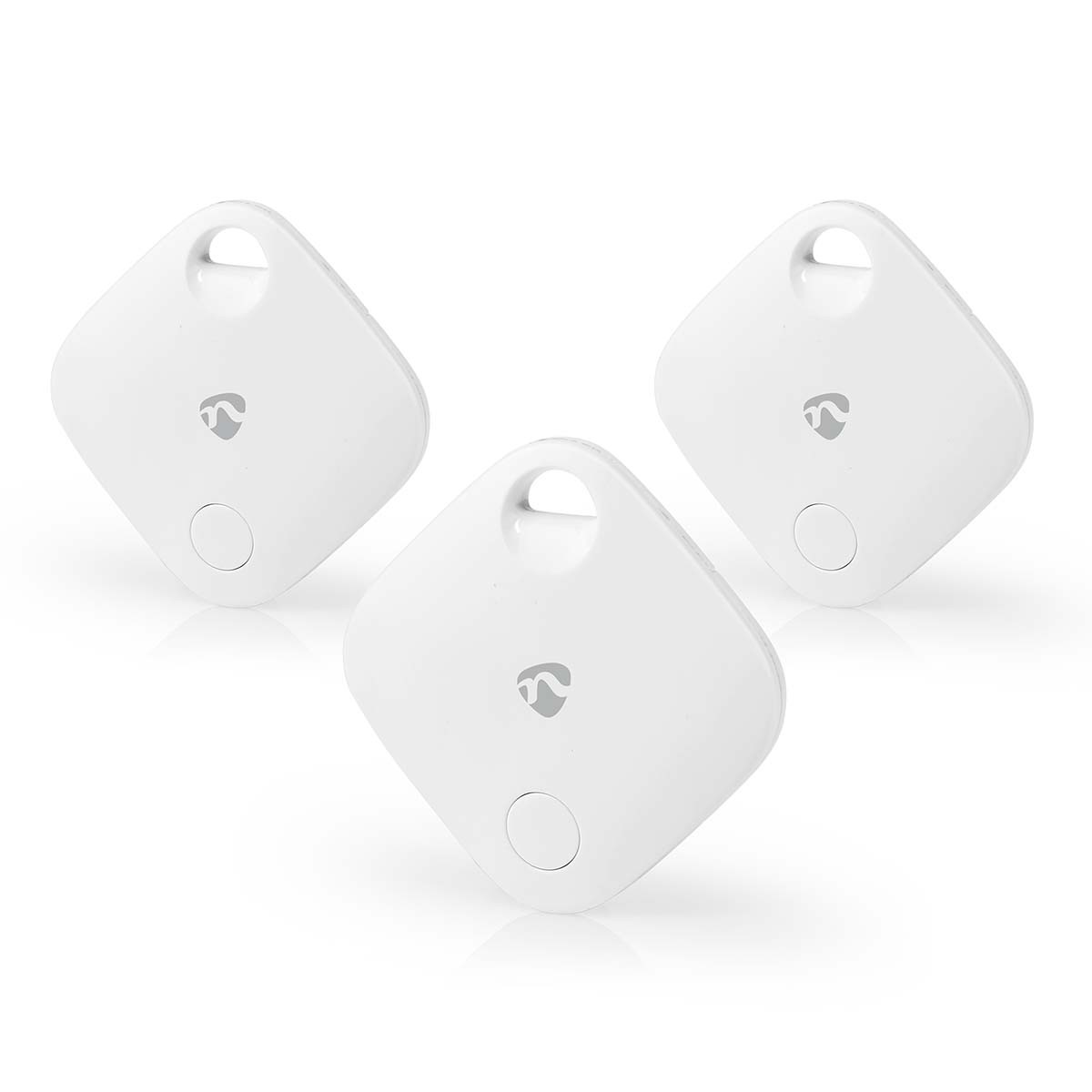 Localisateur d'objets Bluetooth avec alarme sonore 40m, mini traceur anti-perte clés, lot de 3