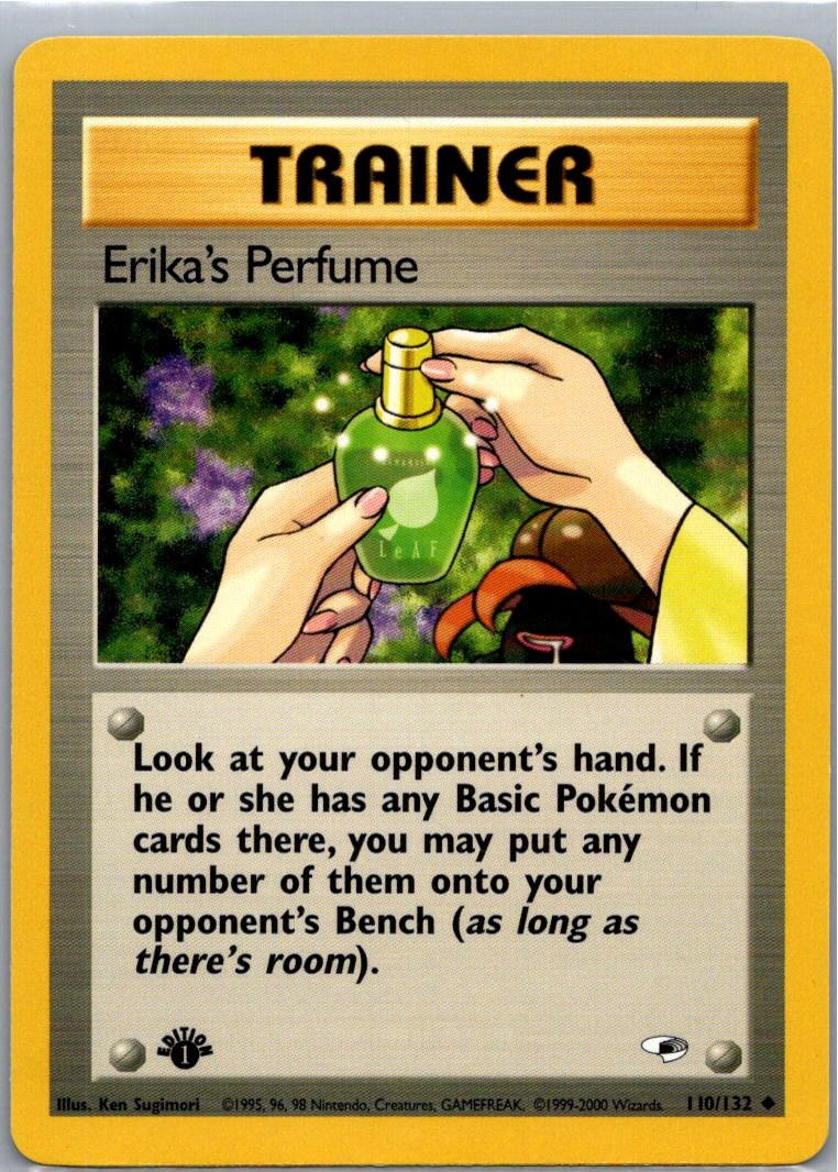 #110/132 Erika's Perfume Gym Heroes Uncommon First Edition