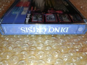 Dino Crisis Dreamcast Rare Version PROMO Pal Fran&ccedil;ais Neuf sous blister - Notice
