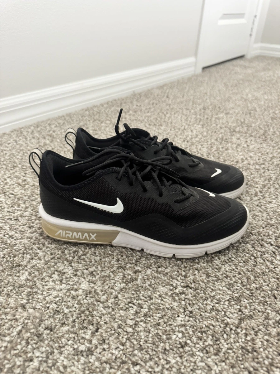 Nike Air Max Sequent 4.5 White Black for Sale | Authenticity Nike Air Max Sequent 4.5 White Black for Sale | Authenticity
