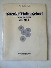 Suzuki Violin School, Vol 1: Violin Part - paperback Suzuki, Shinichi VNTG 1978