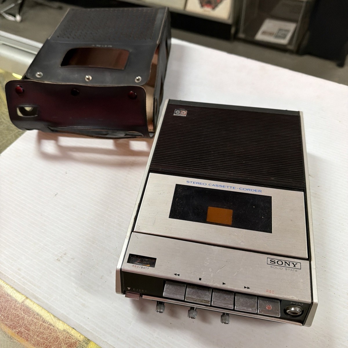 【希少/動作品】SONY TC-124 ヴィンテージ カセットレコーダー 希少/動作品】SONY TC-124 ヴィンテージ カセットレコーダー 希少/動作