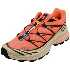 Salomon Xt-6 Unisex Fashion Sneakers in Coral Black - 9.5 M US / 10.5 W US