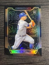 Pete Alonso 2019 Panini Obsidian Rookie Orange /50 Orioles Baseball