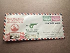 US 1935 FDC +China Clipper Set #C21-22 +Crosby Dual Photo Cachet +PAA +Scarce