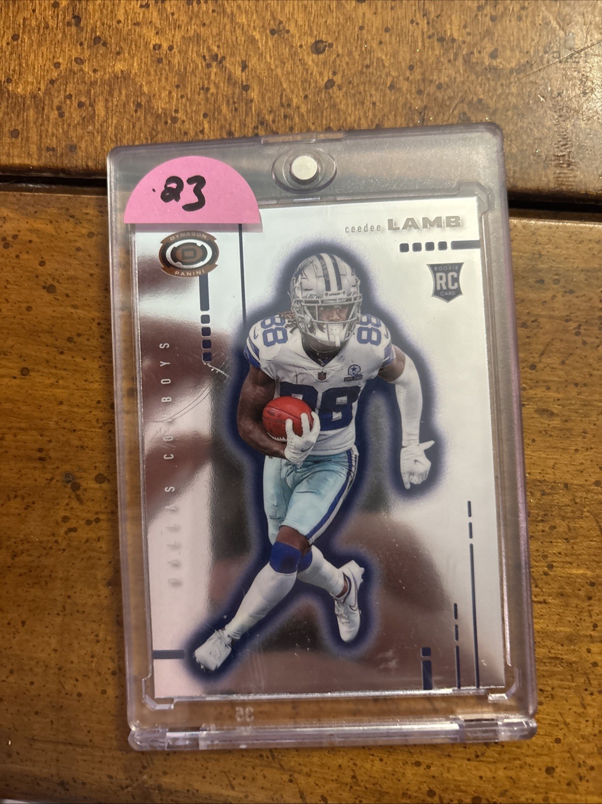 2020 Panini Chronicles - Dynagon Rookies CeeDee Lamb #D-11 Silver Prizm (RC)