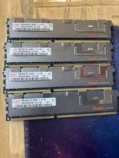 Hynix (LOT OF 4) 8GB 4Rx8 PC3-8500R ECC REG Server Memory HMT31GR7BFR8C-G7-D7-AB