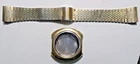 SA4 - Men's Seiko Gold Tone Watch Case and Band (no movement)