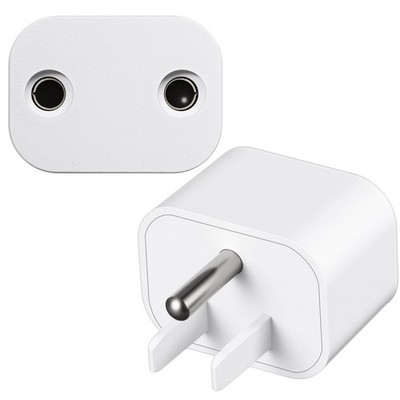 2 Pcs Grounding Adapter Plug Ground Socket Splitter Safety Adapter for Multip...