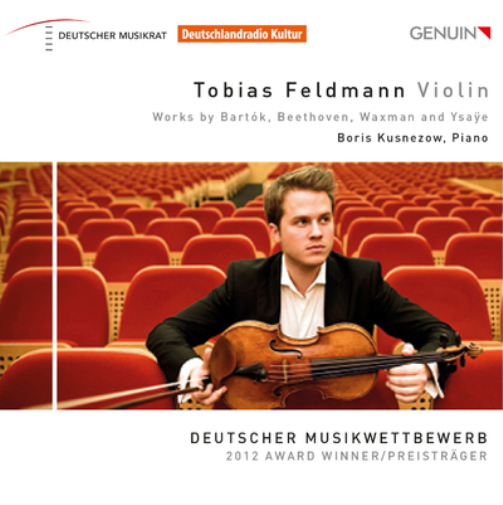 Tobias Feldman Tobias Feldman: Works By Bartok, Beethoven, Waxman and Ysaye (CD)