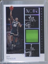 2019-20 Panini Noir Newsreels Jerseys 31/65 Jeff Teague #NJ-JTG 0eo6