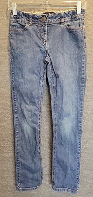 Mini Boden Girl's 11 Y Straight Leg Jeans Adjustable Waist Stretch 24 x 25