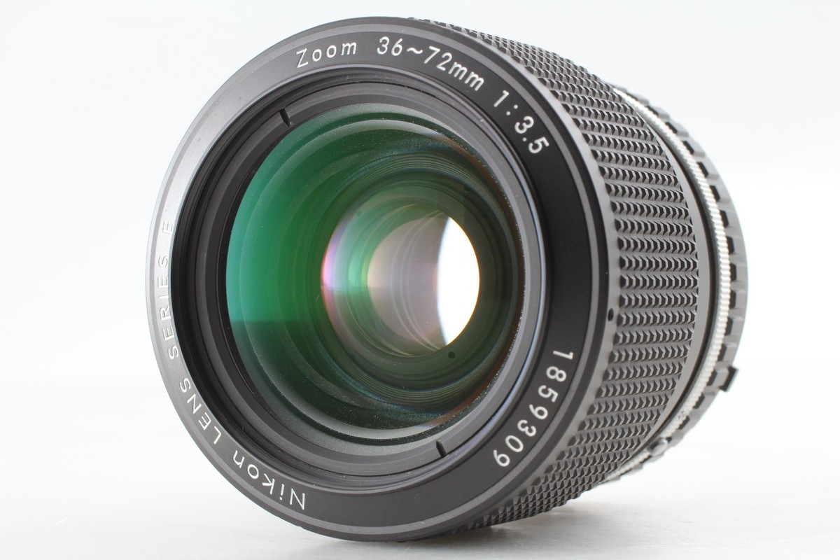 N MINT+++] Nikon FE Black 35mm Film Camera E 36-72mm f/3.5 Zoom