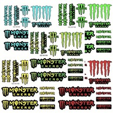 MONSTER ENERGY Quality Motorcycle Drift Car Quad Decal Stickers Bike Moto GP ATV