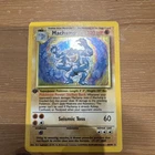 Ultra Rare Pokemon Card Shiny Machamp 1st Edition Base Set/ First Generation