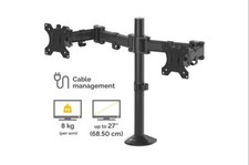 Image of Fellowes 8502601 Reflex Series Dual Monitor Arm