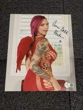 ANNA BELL PEAKS SIGNED 8x10 PHOTO POPULAR ADULT ACTRESS BECKETT BAS JSA PSA ACOA