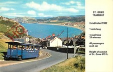 Ansichtskarte ~ GREAT ORME STRASSENBAHN