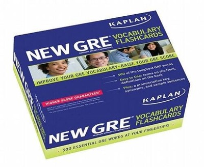 Kaplan New GRE Vocabulary Flashcards - Cards By Kaplan - VERY GOOD