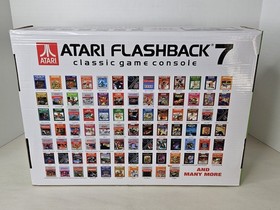Atari Flashback 7 Classic Video Game Console in Box w/ 2 Controllers Used Twice