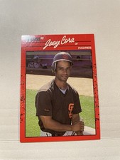 ERROR-Donruss 1990 Joey Cora #538 San Diego Padres Baseball Card Base Set