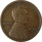 1912 S Lincoln Wheat Cent VF Very Fine Details Penny SKU:I26368