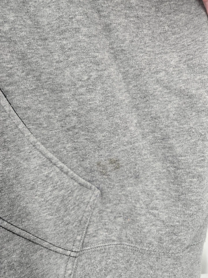 Nike Pullover Hoodie Jacket 4XL Gray Fleece Basketball FB11 Casual Logo Full Zip - Image 3 of 4