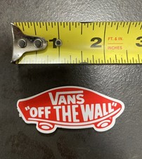 Vans Off The Wall Skateboard Decal Sticker 2 1/2 Brand New