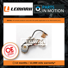 Ignition Contact Breaker fits CITROEN VISA 1.1 78 to 91 Points Set Lemark 592782