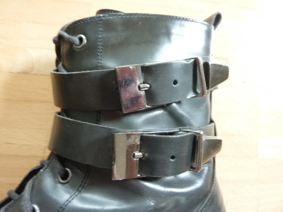 Ralph Harrison Boots Stieffellette Gr. 39 grau - Bild 3 von 4