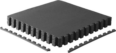 Portable Non-Slip EVA Puzzle Mats | Ideal Home Gym Flooring - 24 Sq Ft Coverage