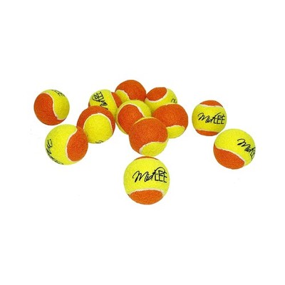 Midlee 2'' Yellow/Orange Small Dog Tennis Balls (12-Pack) 2'', Yellow 
