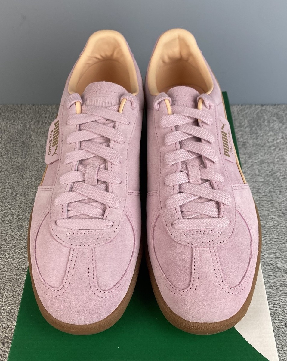 Puma Palermo Shoes Sz 11 Grape Mist Peach Fizz Sneakers