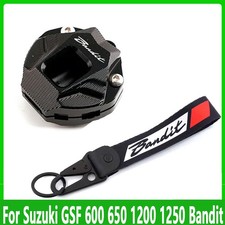 Motorcycle Embroidered key shell + Keychain For Suzuki GSF 600 1200 1250 Bandit