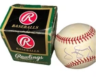 Collectible Rawlings Baseball Signed By Darryl Strawberry & Gene Busy President