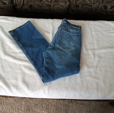 George Men's Size 28x30 Zip Up Five Pocket Bootcut Jeans