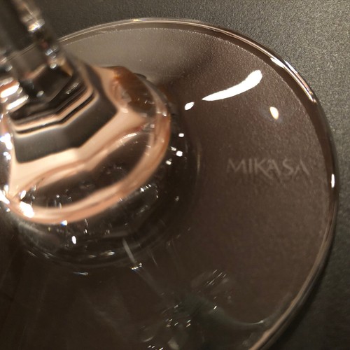 Mikasa Flame D'Amore Imperial Goblets 9-3/4" Cut & Etched Crystal S3 ~ NWOB - Picture 8 of 9