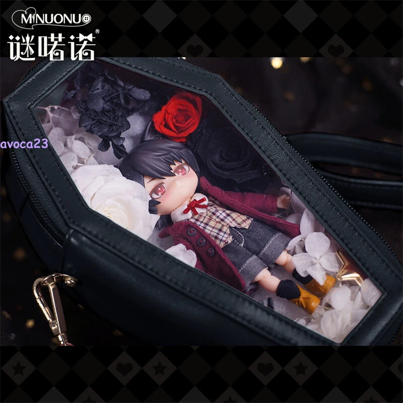 Vampiro Ataúd Muñeca Itabag Lolita Bolso de Hombro Para OB11 1/12 BJD Muñeca Cama REGALO Foto 3 de 4