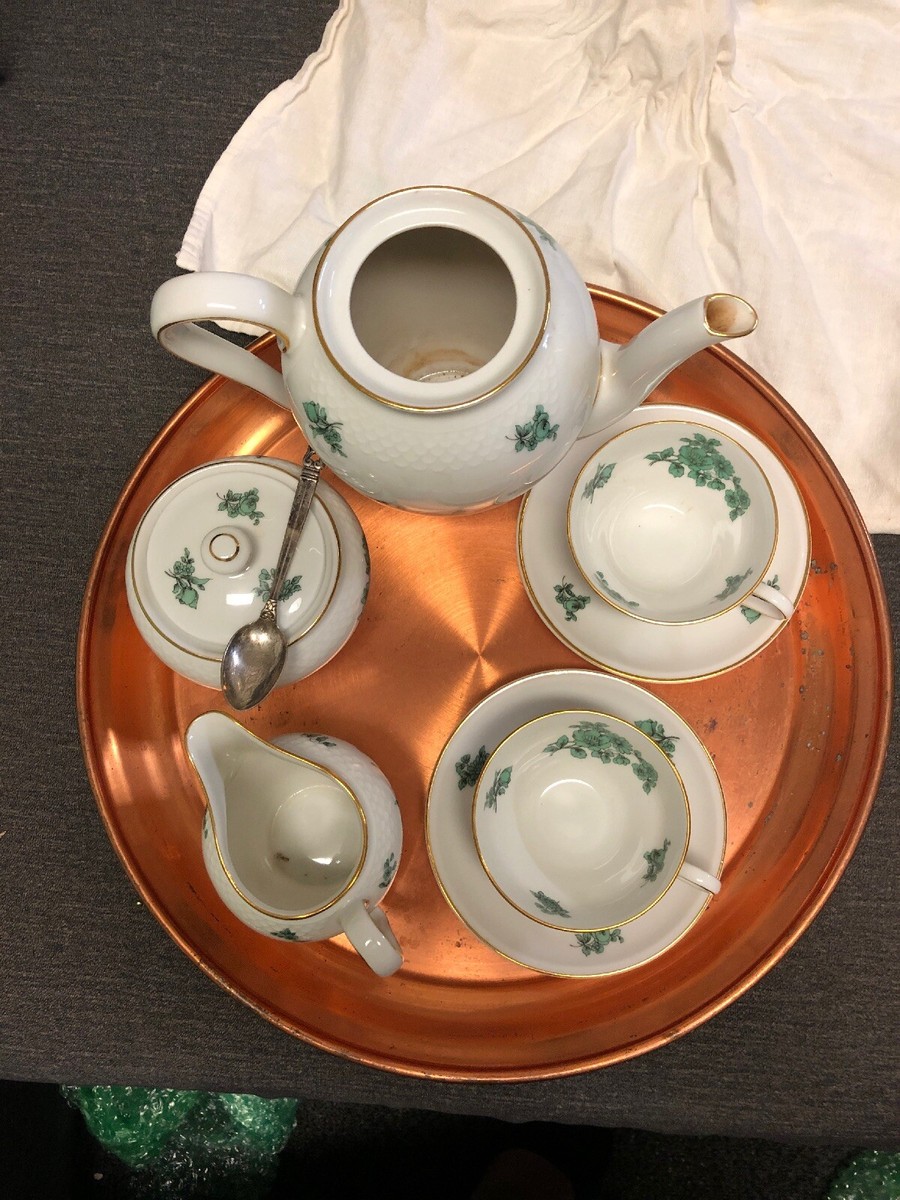 14 VINTAGE THOMAS ROSENTHAL BONE CHINA BAVARIA TEA CUP SAUCER SETS