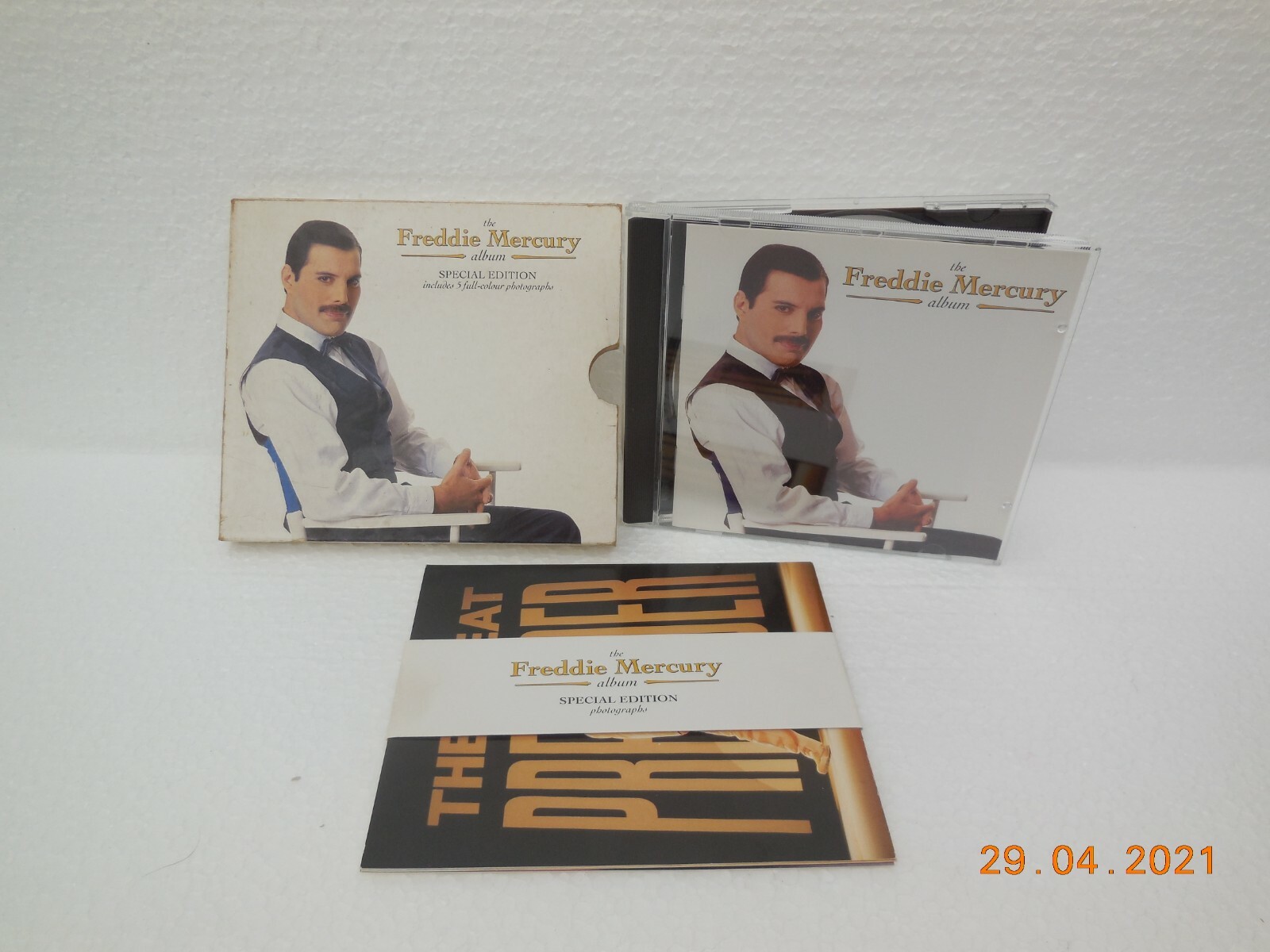 The Freddie Mercury Album Special Edition CD ~ 5 Full Colour Photographs